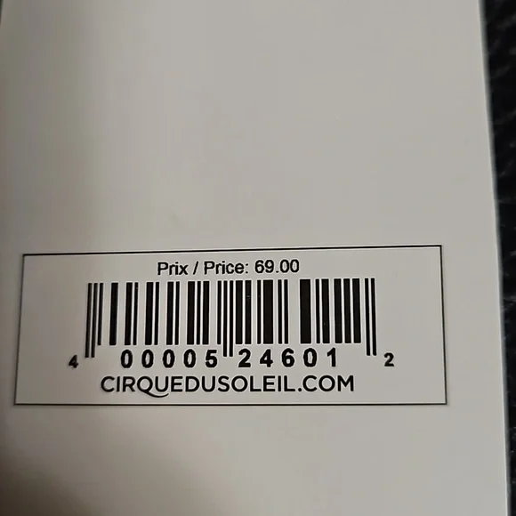 Cirque Du Soleil Black tote bag w/extra straps and makeup bag - Picture 4 of 14